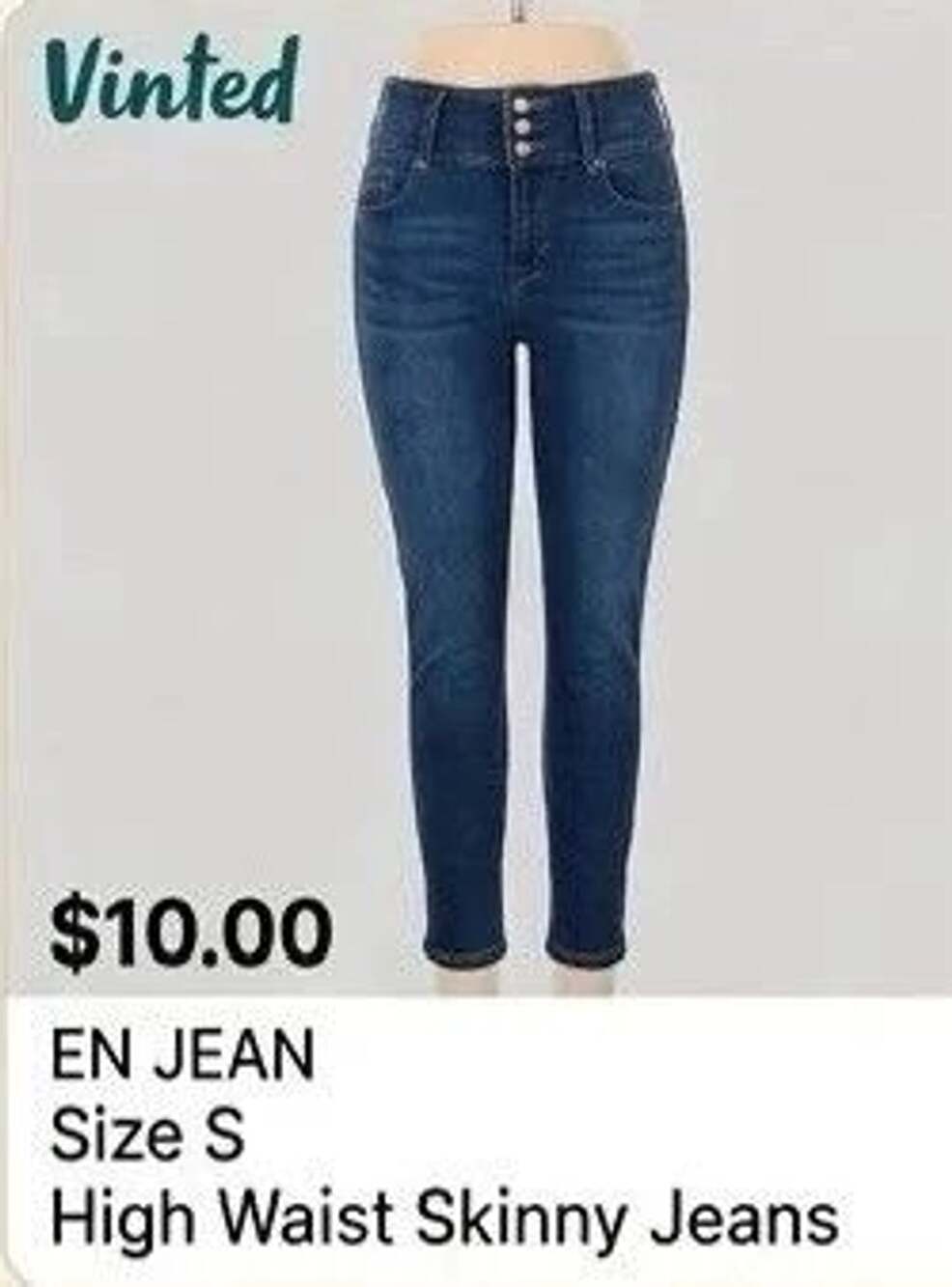 EN Jean High-Waist Skinny Jeans